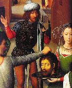 Hans Memling Triptych of St.John the Baptist and St.John the Evangelist gg china oil painting artist